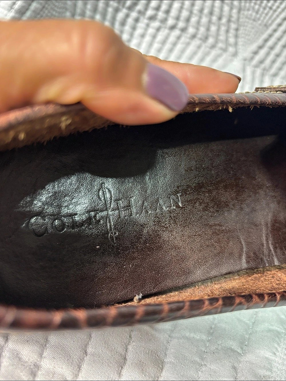 Cole Haan Air Madison Leather Loafers Brown US 9M - Picture 7 of 10
